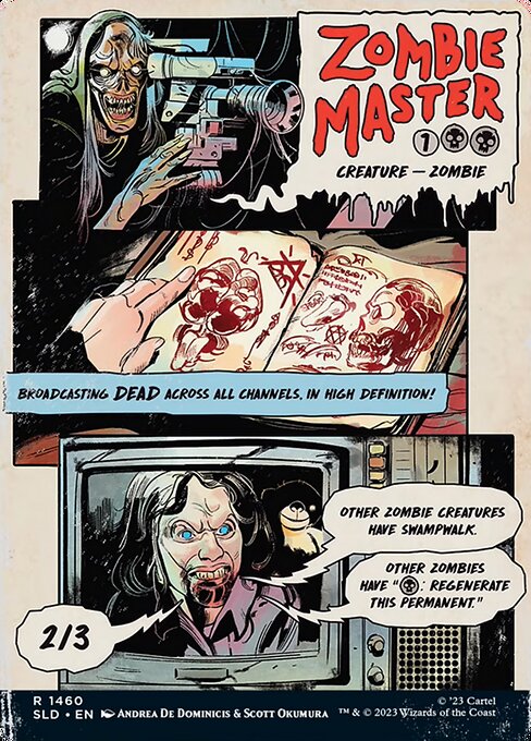 Zombie Master // Zombie Master (1460) [Secret Lair Drop] [Full Art, Borderless]