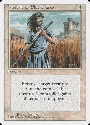 Swords to Plowshares (52) [Fourth Edition]