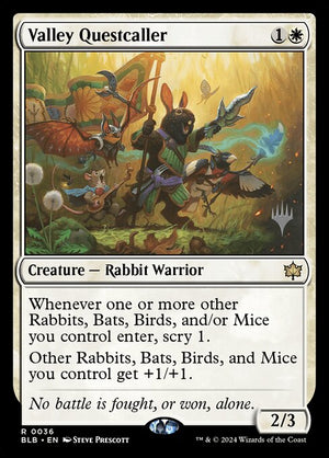 Valley Questcaller (36p) [Bloomburrow Promos]