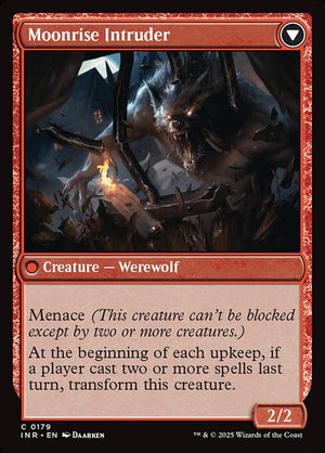 Village Messenger // Moonrise Intruder (179) [Innistrad Remastered] Reverse