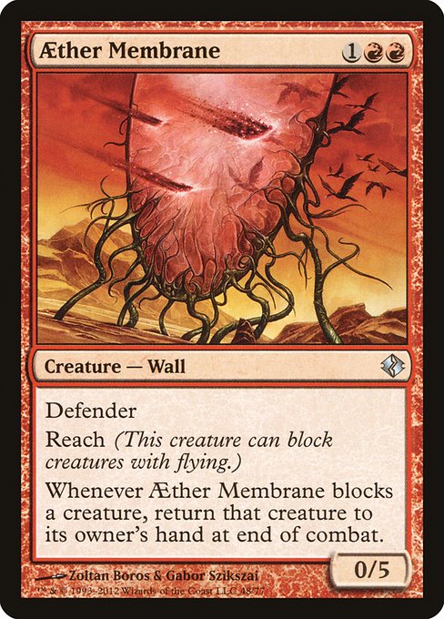 Aether Membrane (48) [Duel Decks: Venser vs. Koth]