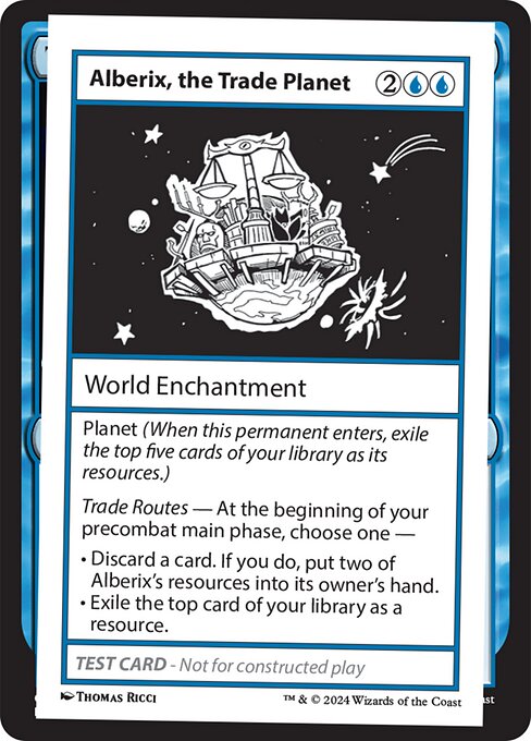 Alberix, the Trade Planet (999-ATP) [Mystery Booster 2]