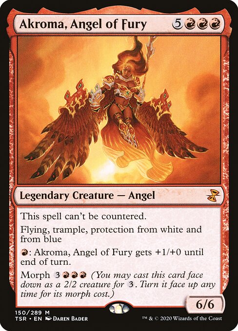 Akroma, Angel of Fury (150) [Time Spiral Remastered]
