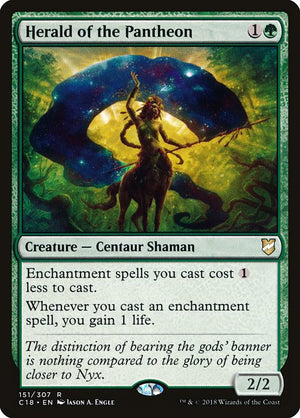 Herald of the Pantheon (151) [Commander 2018]