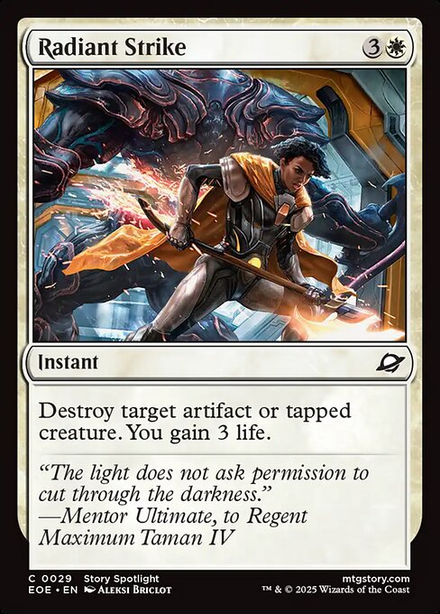 Radiant Strike (29) [Edge of Eternities]