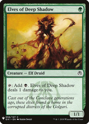 Elves of Deep Shadow (GK1-56) [The List]
