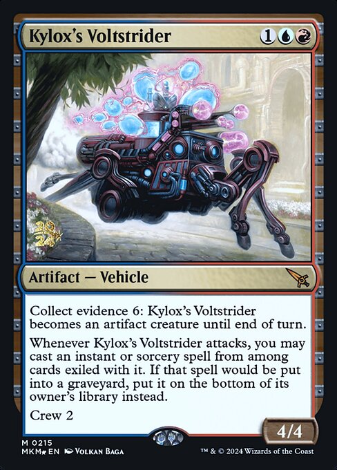 Kylox's Voltstrider (215s) [Murders at Karlov Manor Promos]