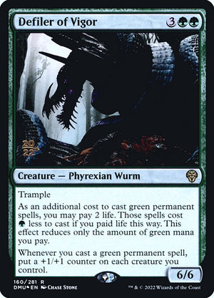 Defiler of Vigor (160s) [Dominaria United Promos]