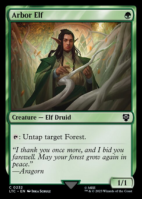 Arbor Elf (232) [Tales of Middle-earth Commander]
