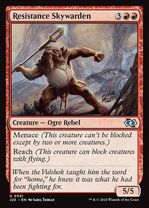 Resistance Skywarden (591) [Foundations Jumpstart]