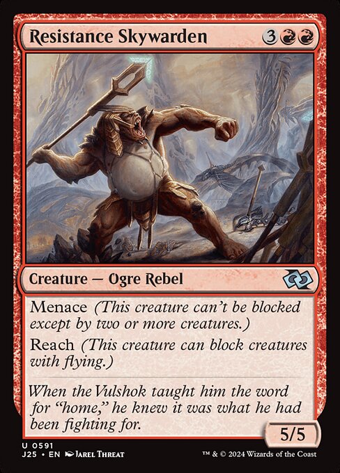 Resistance Skywarden (591) [Foundations Jumpstart]