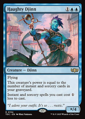 Haughty Djinn (154) [Tarkir: Dragonstorm Commander]