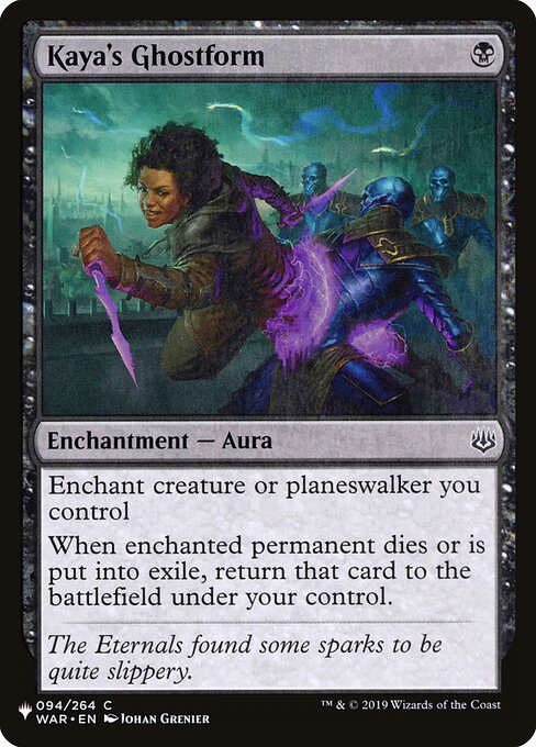 Kaya's Ghostform (WAR-94) [The List]
