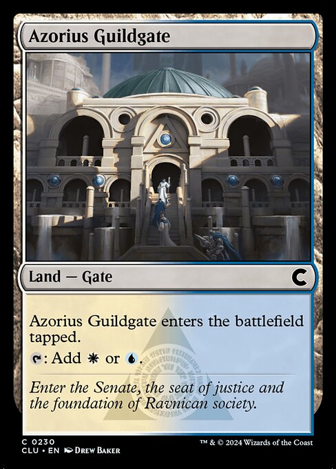 Azorius Guildgate (230) [Ravnica: Clue Edition]