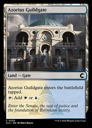 Azorius Guildgate (230) [Ravnica: Clue Edition]