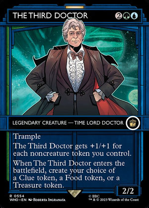 The Third Doctor (554) [Doctor Who] [Showcase, Borderless]