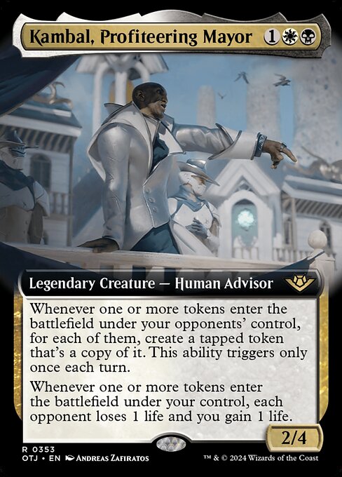 Kambal, Profiteering Mayor (353) [Outlaws of Thunder Junction]