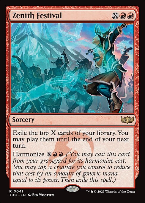 Zenith Festival (41) [Tarkir: Dragonstorm Commander]