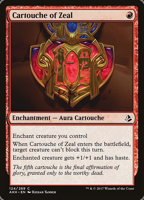 Cartouche of Zeal (124) [Amonkhet]