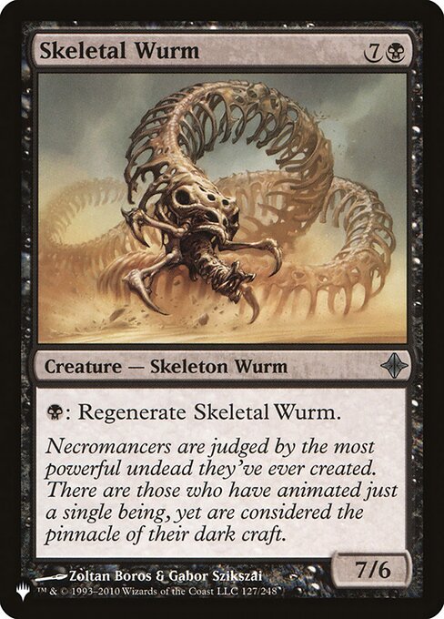 Skeletal Wurm (ROE-127) [The List]