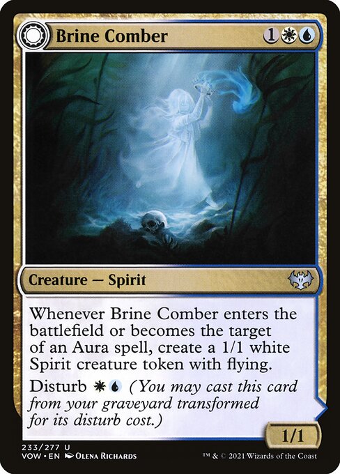 Brine Comber // Brinebound Gift (233) [Innistrad: Crimson Vow]
