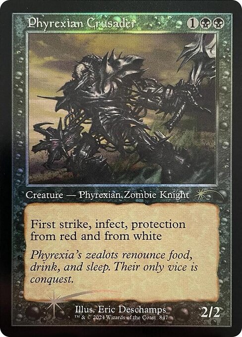 Phyrexian Crusader (847) [Secret Lair Drop]