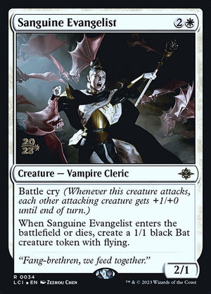 Sanguine Evangelist (34s) [The Lost Caverns of Ixalan Promos]