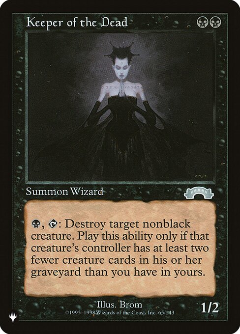 Keeper of the Dead (EXO-65) [The List]