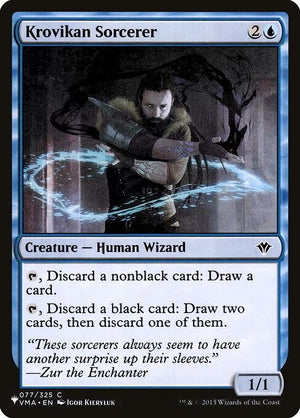 Krovikan Sorcerer (VMA-77) [The List]