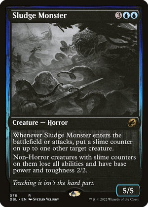 Sludge Monster (76) [Innistrad: Double Feature]
