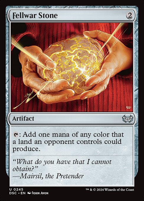 Fellwar Stone (245) [Duskmourn: House of Horror Commander]