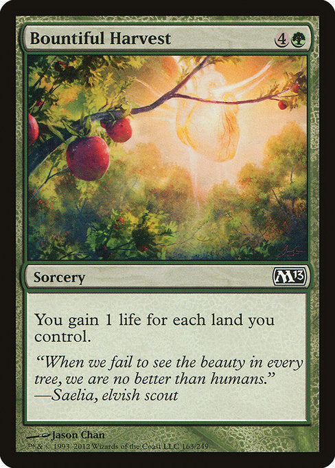 Bountiful Harvest (163) [Magic 2013]