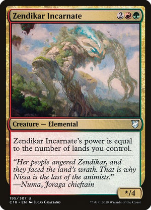 Zendikar Incarnate (195) [Commander 2018]