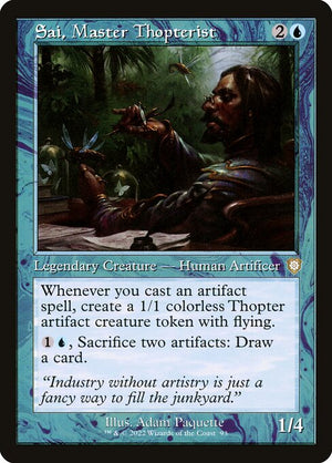 Sai, Master Thopterist (93) [The Brothers' War Commander]