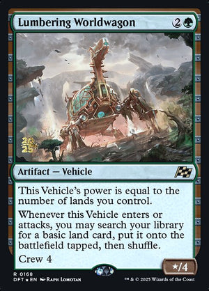 Lumbering Worldwagon (168s) [Aetherdrift Promos]