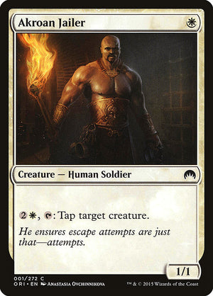 Akroan Jailer (1) [Magic Origins]
