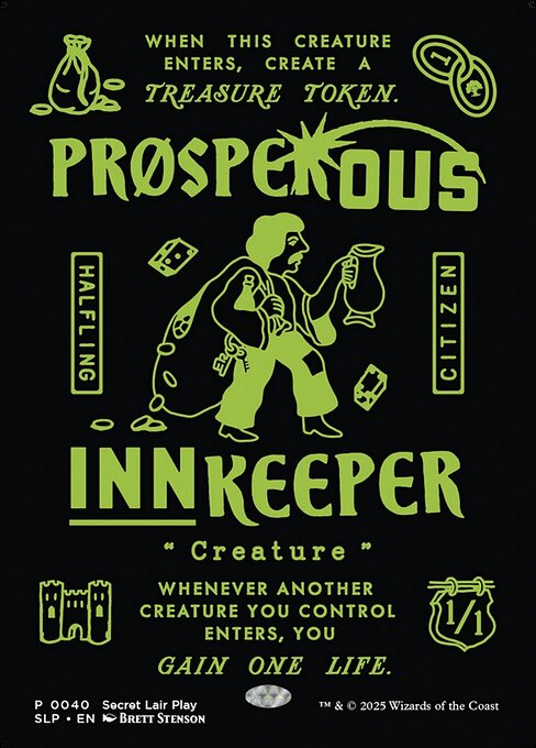 Prosperous Innkeeper (40) [Secret Lair Showdown]