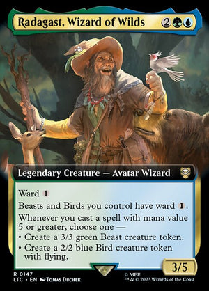 Radagast, Wizard of Wilds (147) [Tales of Middle-earth Commander] [Extended Art]