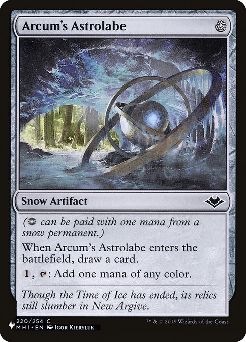 Arcum's Astrolabe (MH1-220) [The List]