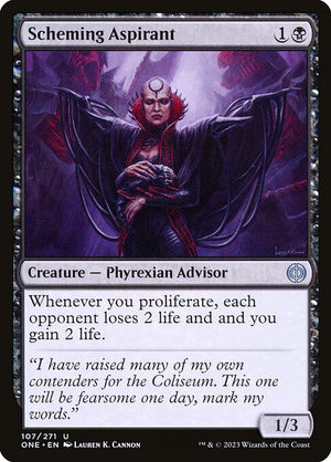 Scheming Aspirant (107) [Phyrexia: All Will Be One]