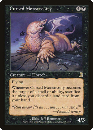 Cursed Monstrosity (126) [Odyssey]