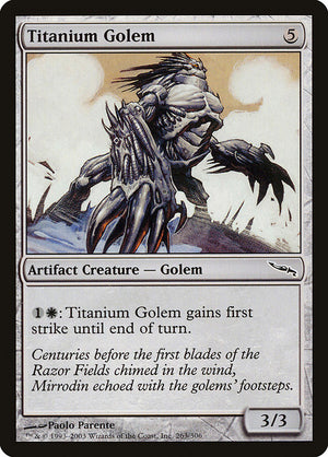 Titanium Golem (263) [Mirrodin]