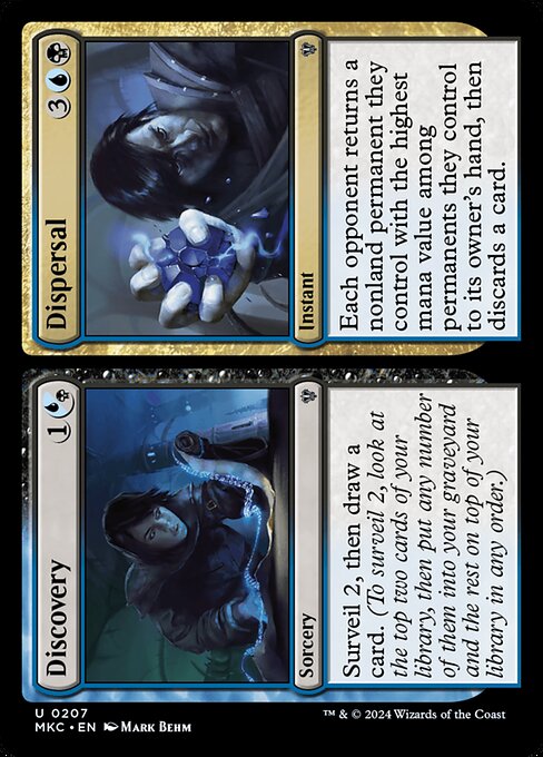 Discovery // Dispersal (207) [Murders at Karlov Manor Commander]