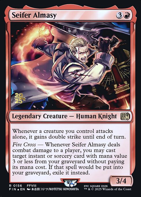 Seifer Almasy (156s) [Final Fantasy Promos]