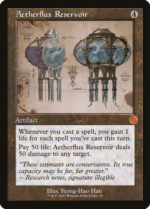 Aetherflux Reservoir (65) [The Brothers' War Retro Artifacts]