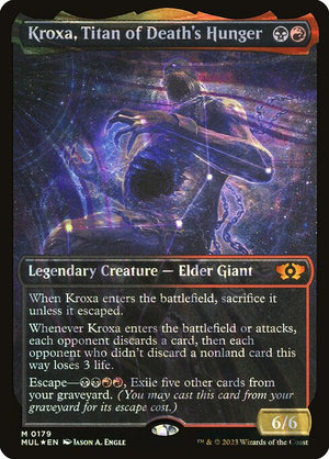Kroxa, Titan of Death's Hunger (179) [Multiverse Legends] [Showcase]