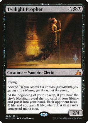 Twilight Prophet (88p) [Rivals of Ixalan Promos]