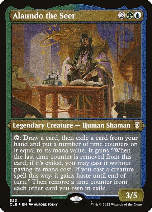 Alaundo the Seer (523) [Commander Legends: Battle for Baldur's Gate]
