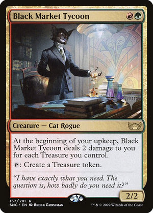 Black Market Tycoon (167p) [Streets of New Capenna Promos]