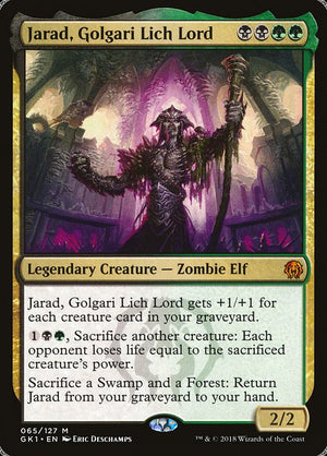 Jarad, Golgari Lich Lord (65) [GRN Guild Kit]
